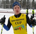 Toholammin Urheilijoiden Rasmus Remesaho oli M14 sarjan ykkönen voittaen kaikki osakilpailut.