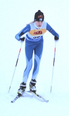 Anni Alakosken tyylinäyte sprinttihiihdossa.